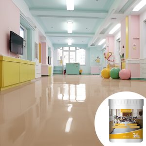 Licensed Water-Based mostly Flooring Paint for Inside Concrete Rendering – Liquid Coating for Brush Software