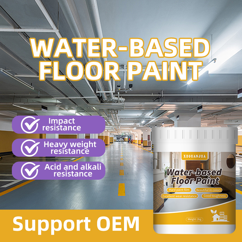 Licensed Water-Based mostly Flooring Paint for Inside Concrete Rendering – Liquid Coating for Brush Software