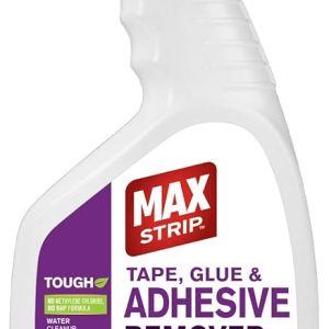 Max Strip Tape Adhesive Remover 22oz | Fast-Performing Components | Eliminates Varied Glues, Stickers, and Residues | Secure for Wooden, Steel, and Varied Surfaces | Nice Scent