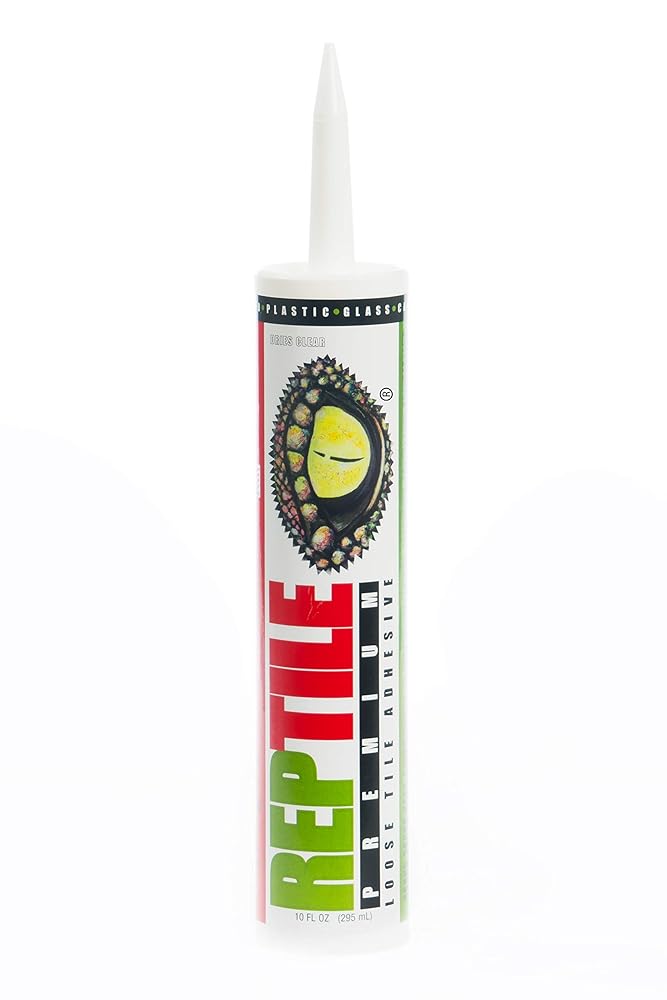 Reptile Premium Free Tile and Wooden Ground Restore Adhesive – 10.6 oz Tube (Requires Delivery Above 40°F)